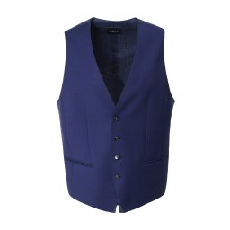 BOSS Vestă de costum 'H-Huge' albastru închis