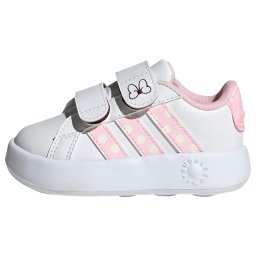 ADIDAS SPORTSWEAR Pantofi sport 'GRAND COURT MINNIE CF I' șampanie / roz / alb