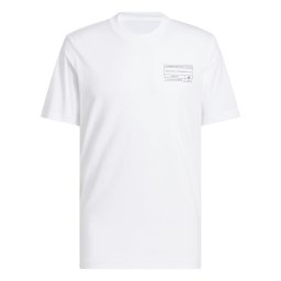 ADIDAS PERFORMANCE Tricou funcțional 'Basketball Graphic' negru / alb