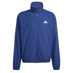 ADIDAS SPORTSWEAR Geacă sport 'Essential' albastru închis / alb