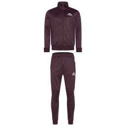 LONSDALE Costum de trening 'Pember' ecru / roşu închis