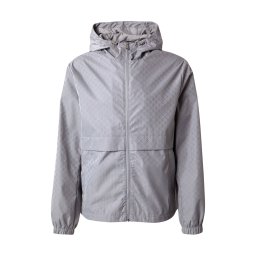 Calvin Klein Jeans Geacă de primăvară-toamnă gri argintiu / gri piatră