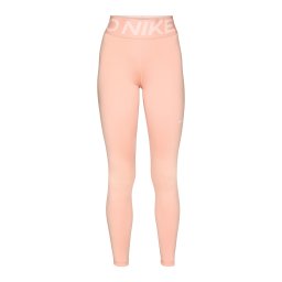 NIKE Pantaloni sport portocaliu caisă / alb