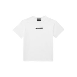Versace Jeans Couture Tricou negru / alb