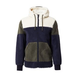 NAPAPIJRI Jachetă fleece 'TARALGA 4' bej deschis / bleumarin / kaki