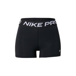 NIKE Pantaloni sport 'Pro' negru / alb