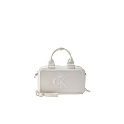 Calvin Klein Poșete 'BOLD CK ELONGATED' alb