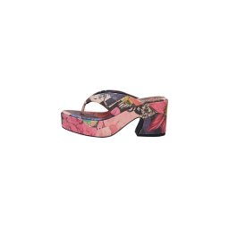 Desigual Flip-flops bleumarin / roz / roșu deschis / negru