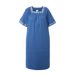 Ulla Popken Rochie albastru / alb