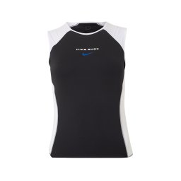 Nike Sportswear Top negru / alb