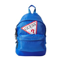 GUESS Rucsac albastru închis / roșu / negru / alb