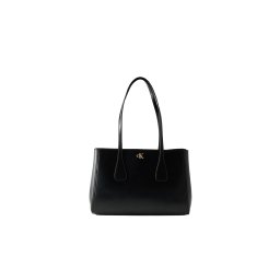 Calvin Klein Geantă de umăr 'Monogram Logo Business Tote' negru