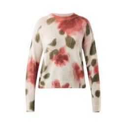 MEXX Pulover crem / roz pal / roșu bordeaux