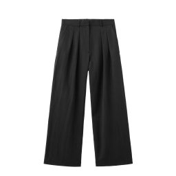 MANGO Pantaloni cutați 'Marga' negru