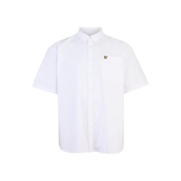 Lyle & Scott Big&Tall Cămașă galben / negru / alb