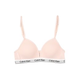 Calvin Klein Underwear Sutien 'Repeat Logo Triangle Bralette' gri / rosé / negru / alb