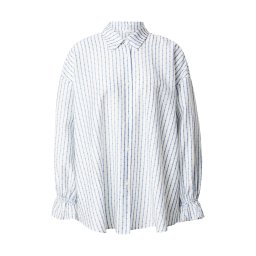 AMERICAN VINTAGE Bluză 'ZIVOW' albastru / negru / alb natural