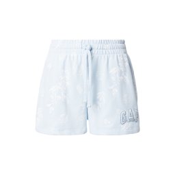 GAP Pantaloni 'HERITAGE' albastru deschis / alb
