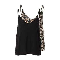 ABOUT YOU Top 'Juna' crem / maro pueblo / negru