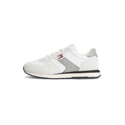 Tommy Jeans Sneaker low gri / alb / alb natural