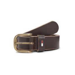 Tommy Jeans Curea 'OTIS' maro închis