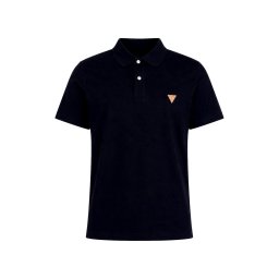 GUESS Tricou albastru închis