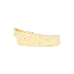 Bershka Curea 'CINTURON BOLSILLOS' galben