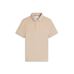 TOMMY HILFIGER Tricou '1985 Slim Fit' bej