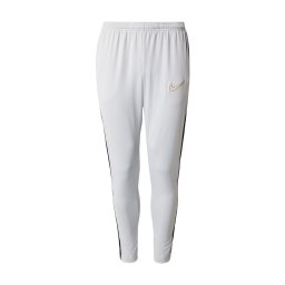 NIKE Pantaloni sport 'Academy 25' galben pastel / gri deschis / negru / alb