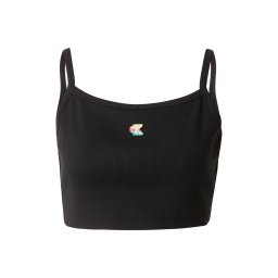 Calvin Klein Jeans Top 'Pride Logo Cropped Cami' negru