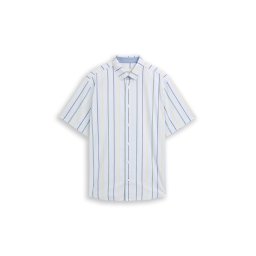 TOM TAILOR Cămașă bleumarin / albastru deschis / galben / verde
