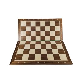 Tabla sah lemn pliabila - inlaid nuc artar