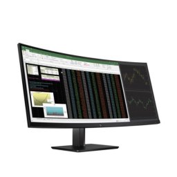 Monitor Second Hand Curbat Ultrawide HP Z38C, Diagonala 38 Inch, Rezolutie 3840x1600, Frameless, Cu suport de tip brat Reglabil Inclus, Grad Corect