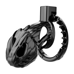 SuperLove Barbarian Chastity Cage Black Large