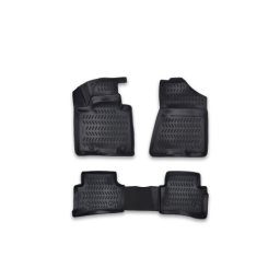 Covorase auto tip tava din cauciuc TPE pentru Hyundai Tucson III 2015-2020, negre