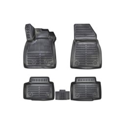 Set covoare cauciuc tip tavita pentru Dacia Duster III 2024+ (E-Tech/ECO-G), 4 buc