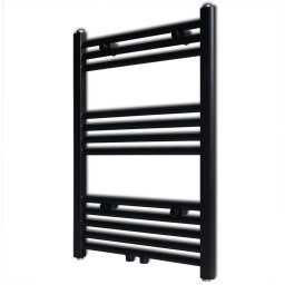 Radiator port-prosop încalzire centrala baie drept negru 500 x 764 mm GartenMobel Dekor