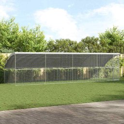Cusca pentru pui 4 pcs Argintiu 800 x 200 x 200 cm GartenMobel Dekor