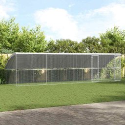 Cusca pentru pui 4 pcs Argintiu 800 x 200 x 200 cm GartenMobel Dekor