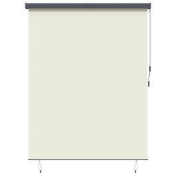 Rulou textil cu perdele Crem 200 x 250 cm Tesatura si Aluminiu GartenMobel Dekor