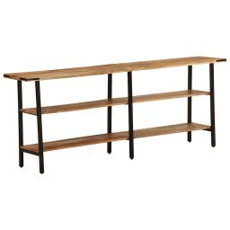 Masa consola, 180x35x70 cm, lemn masiv de mango GartenMobel Dekor