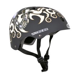 Casca freestyle WORKER Stingray pentru role, skate si ciclism, EN 1078