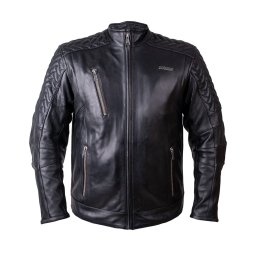 Geaca moto pentru barbati din piele naturala W-TEC Elcabron
