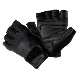 Manusi moto chopper din piele fara degete W-TEC Opavson negre