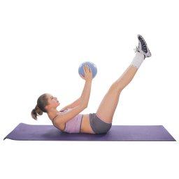 Minge aerobic inSPORTline 35 cm din PVC pentru stretching si echilibru