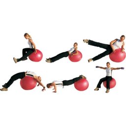 Minge aerobic inSPORTline Top Ball 85 cm din PVC antiderapant