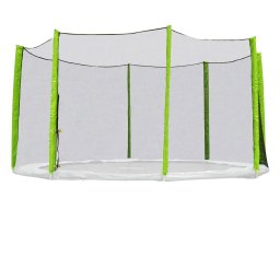 Plasa de siguranta pentru trambulina inSPORTline Froggy PRO 430 cm, 8 stalpi