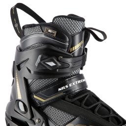 Role fitness Nils Extreme NA2150 negre cu roti 80 mm si ABEC 9