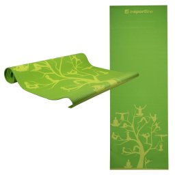 Saltea yoga inSPORTline Spirit din PVC, 172 x 61 cm, 3 mm