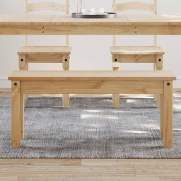 Bancheta de bucatarie PANAMA, 105x30x45 cm, lemn masiv pin GartenMobel Dekor